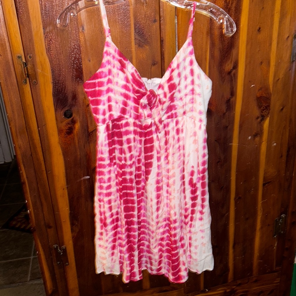 Tie-dyed Mini Dress